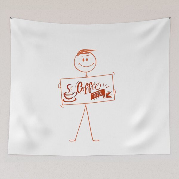 Item preview, Coffee Time - T Shirt designed and sold by soprinted.