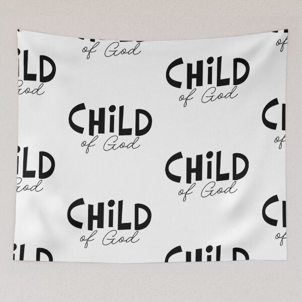 Item preview, Child Of God – Christian Faith Typography T-Shirt Design designed and sold by CrossCrafted.
