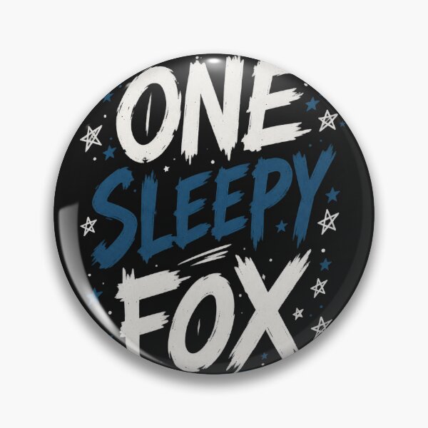 Item preview, One Sleepy Fox logo designed and sold by Azukas-Designs.