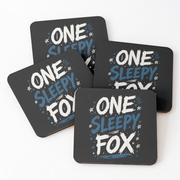 Item preview, One Sleepy Fox logo designed and sold by Azukas-Designs.