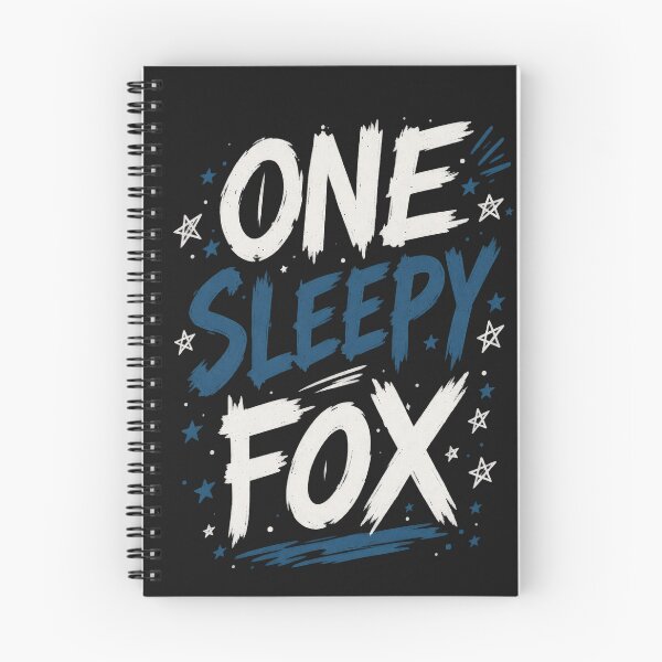Item preview, One Sleepy Fox logo designed and sold by Azukas-Designs.