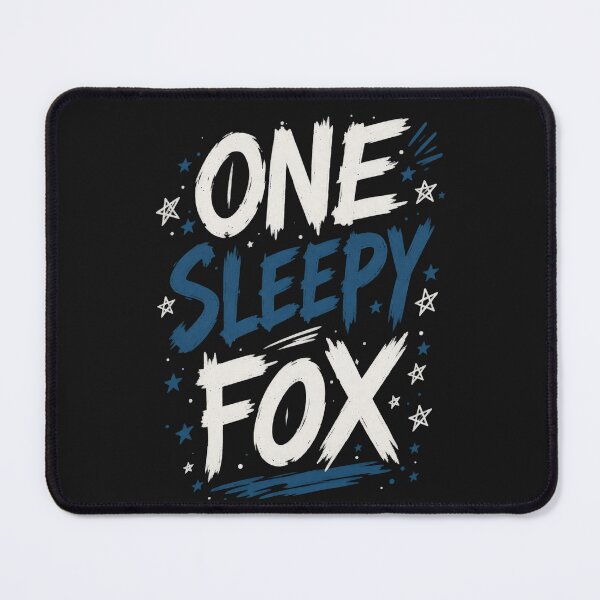 Item preview, One Sleepy Fox logo designed and sold by Azukas-Designs.