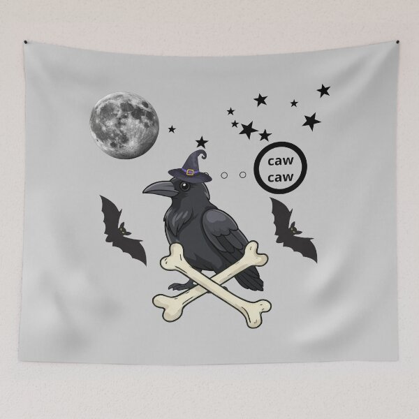 Item preview,  Raven Under the Moon designed and sold by DidiDesignShop.