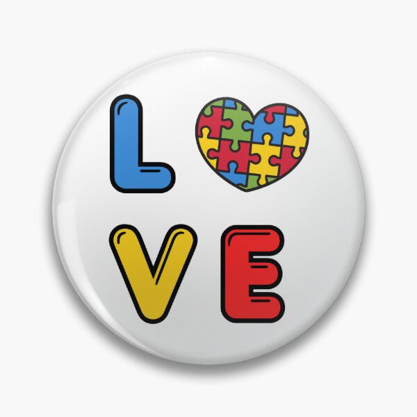 Item preview, Autism Puzzle Piece Heart Illustration Design designed and sold by SparksCo2025.