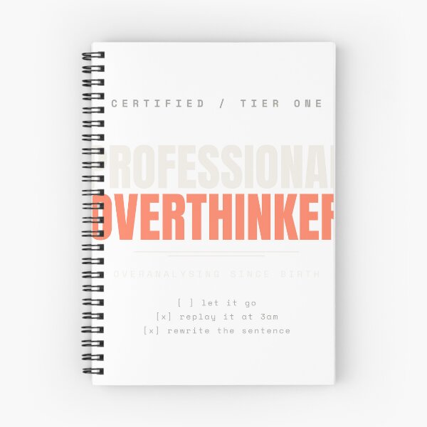 Item preview, Professional Overthinker (Light Print) designed and sold by besiwashere.