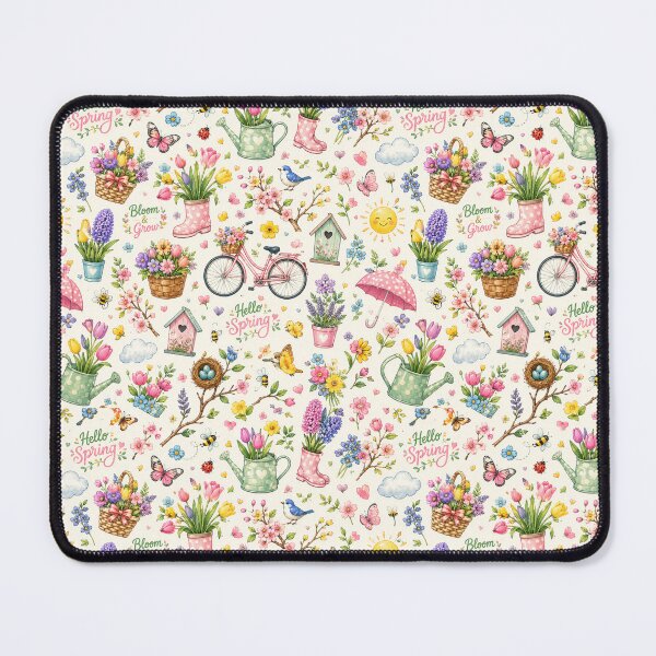 Item preview, Hello Spring Bloom & Grow designed and sold by Side Quest Co..