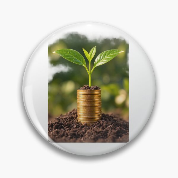 Item preview, Money Growing Plant – Financial Growth, Wealth Building & Investment Concept designed and sold by Prince Tripathi .