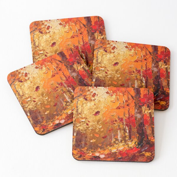 Item preview, Vibrant Autumn Forest Scene designed and sold by paulrommer.