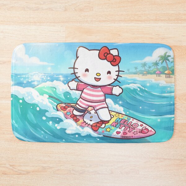 Item preview, Surfing Hello Kitty designed and sold by myfavoritegifts.