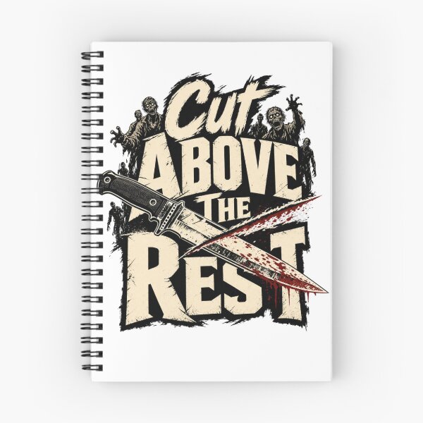 Item preview, Cut Above The Rest - Zombie Apocalypse Horror Graphic designed and sold by Fun-T-Shirts.