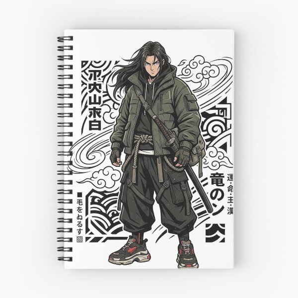 Item preview, Dark Urban Ronin Samurai Japanese Warrior Anime Style designed and sold by cannsuh.