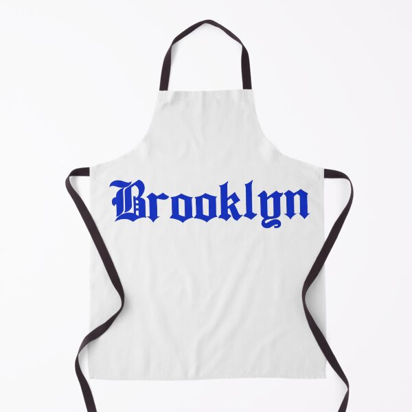 Item preview, Brooklyn in blue gothic text designed and sold by Hoods and Boros.