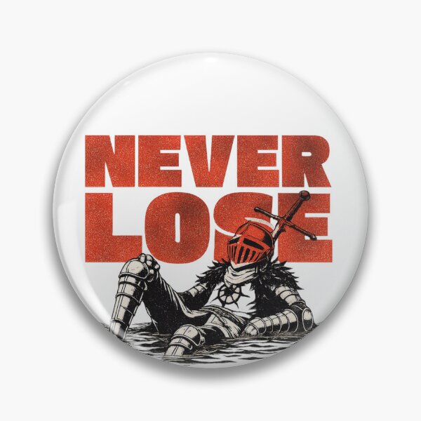 Item preview, Never Lose Medieval Knight Warrior Motivational Quote designed and sold by SK ArtNest.