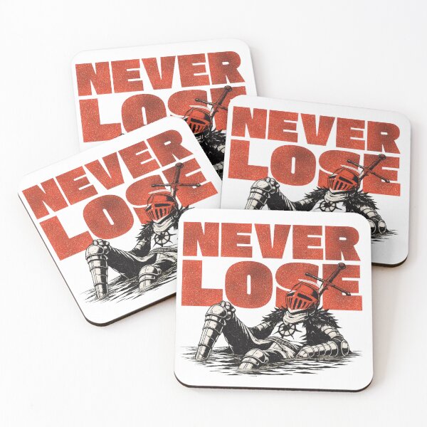 Item preview, Never Lose Medieval Knight Warrior Motivational Quote designed and sold by SK ArtNest.