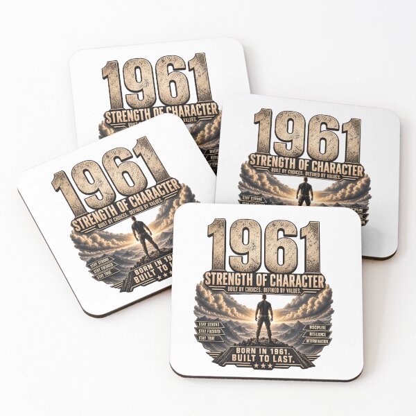 Item preview, Born in 1961 Strength of Character designed and sold by JMDG Studio.