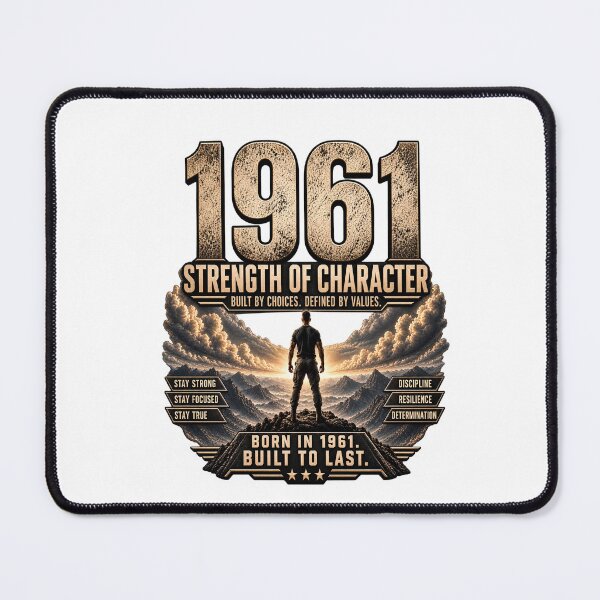 Item preview, Born in 1961 Strength of Character designed and sold by JMDG Studio.