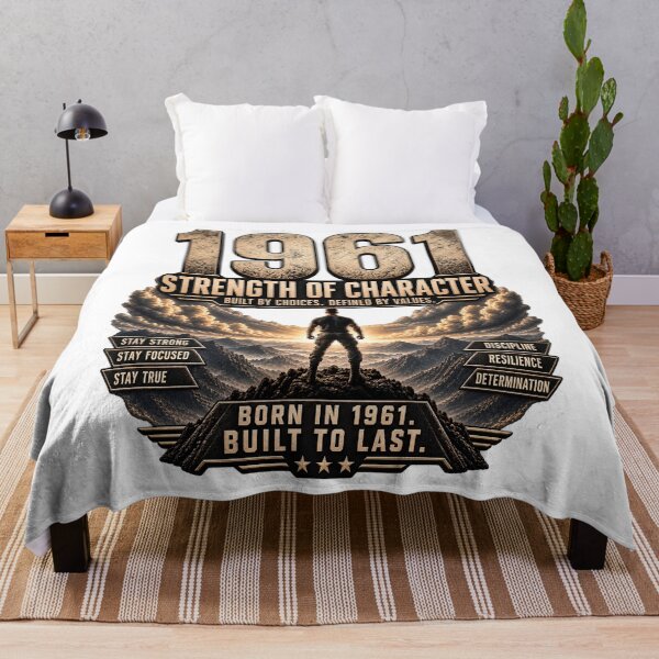 Item preview, Born in 1961 Strength of Character designed and sold by JMDG Studio.