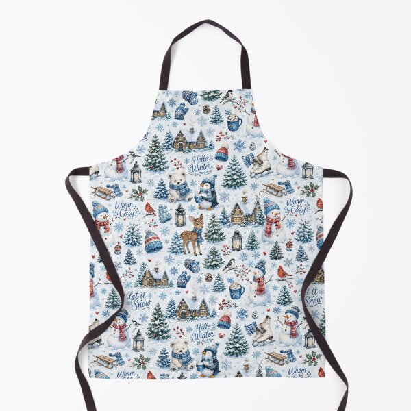 Item preview, Watercolor Winter Wonderland designed and sold by Side Quest Co..