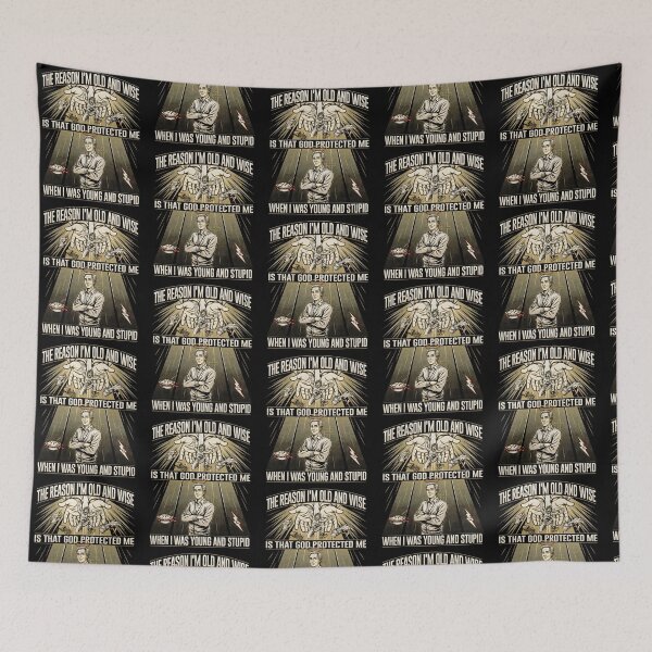 Item preview, The Reason I'm Old and Wise is that God Protected Me designed and sold by Redgiant87x.
