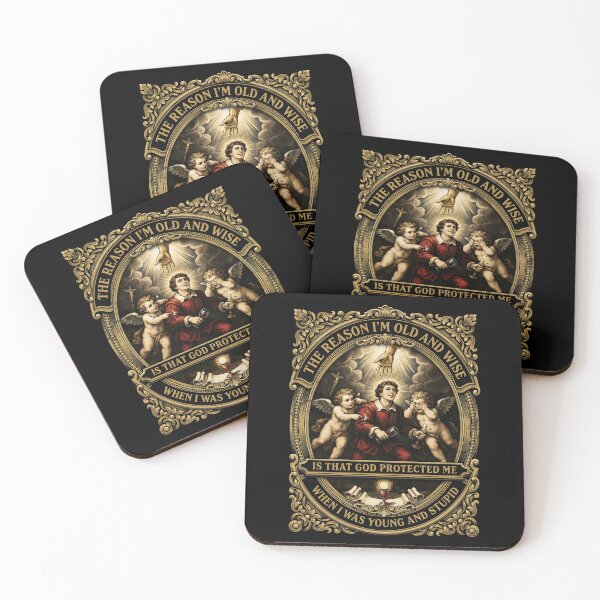 Item preview, The Reason I'm Old and Wise is that God Protected Me designed and sold by Redgiant87x.