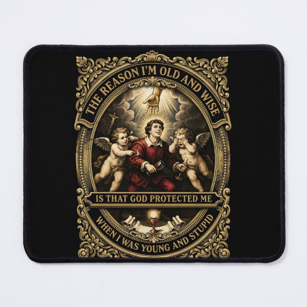 Item preview, The Reason I'm Old and Wise is that God Protected Me designed and sold by Redgiant87x.