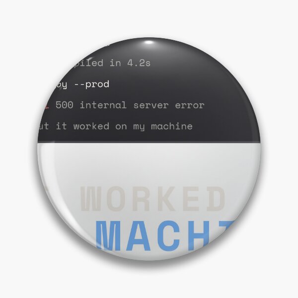 Item preview, It Worked On My Machine (Light Print) designed and sold by besiwashere.