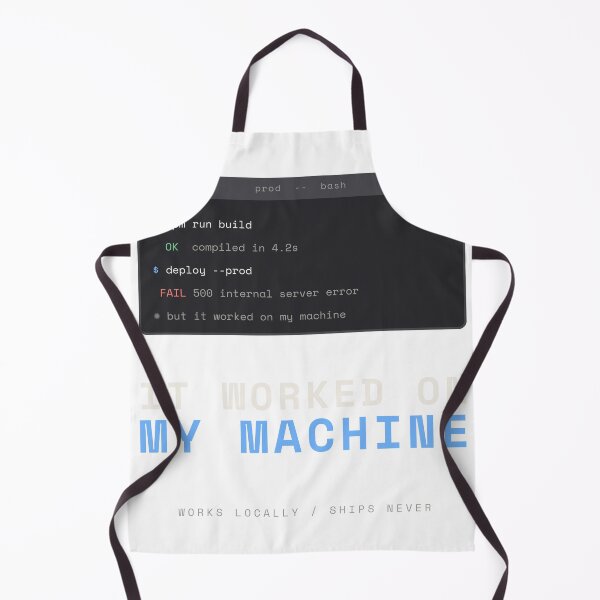 Item preview, It Worked On My Machine (Light Print) designed and sold by besiwashere.