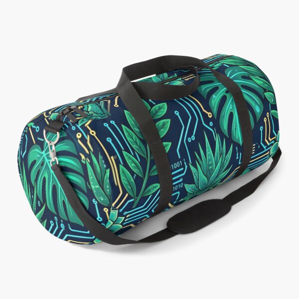 Item preview, Cyber Botanical Circuit Board Seamless Pattern Desk Mat designed and sold by ThirdShiftLab.
