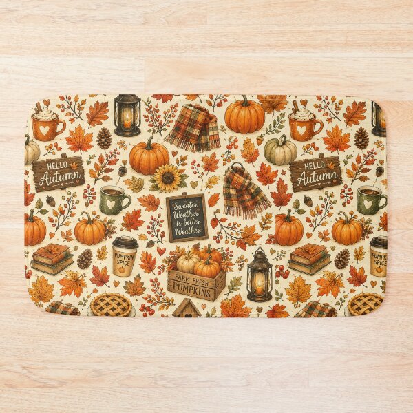 Item preview, Hello Autumn designed and sold by Side Quest Co..