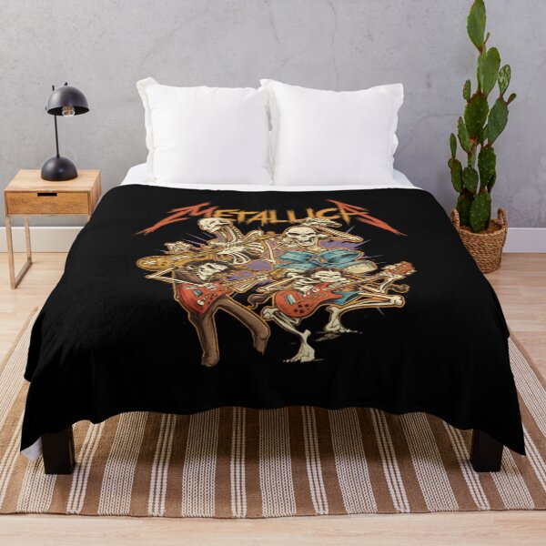 Item preview, Metallica Skeleton Band Rock Music designed and sold by IshTarltArt.
