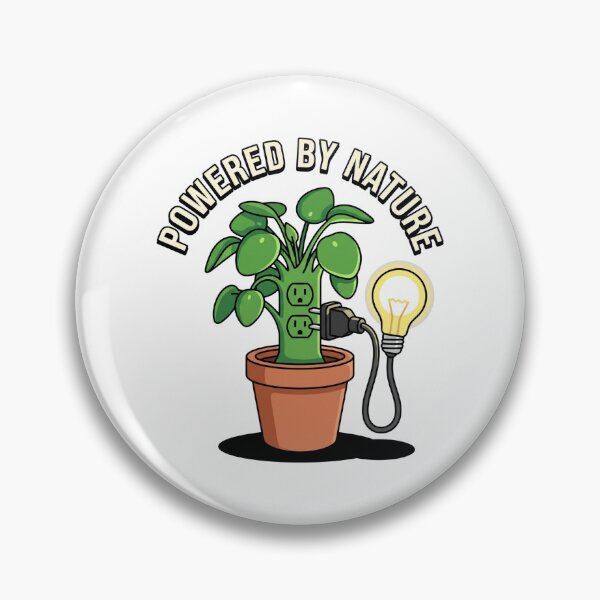Item preview, Powered By Nature Houseplant Plugged Light Bulb designed and sold by Rare By Hero.