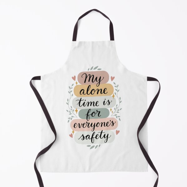 Item preview, My Alone Time is for Everyone's Safety Pastel Floral Humor designed and sold by ZACK ART.