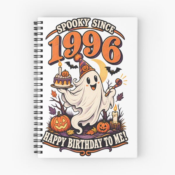 Item preview, Halloween Birthday Shirt, Spooky Since 1996 Halloween Birthday Pumpkin Cake T-Shirt, October Birthday Gift, Spooky Graphic Tee designed and sold by OUICHA.