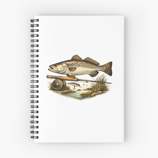 Item preview, Coastal marsh spotted trout designed and sold by Daily Quirk.