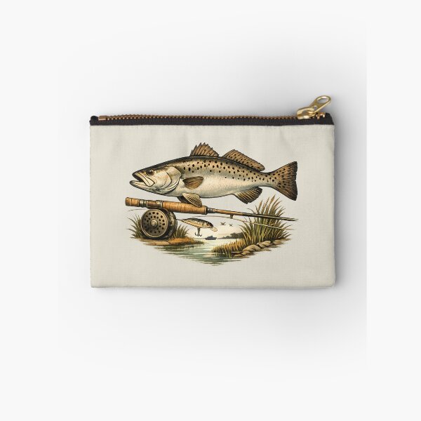 Item preview, Coastal marsh spotted trout designed and sold by Daily Quirk.