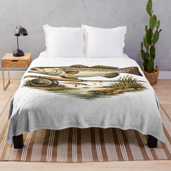 Item preview, Coastal marsh spotted trout designed and sold by Daily Quirk.