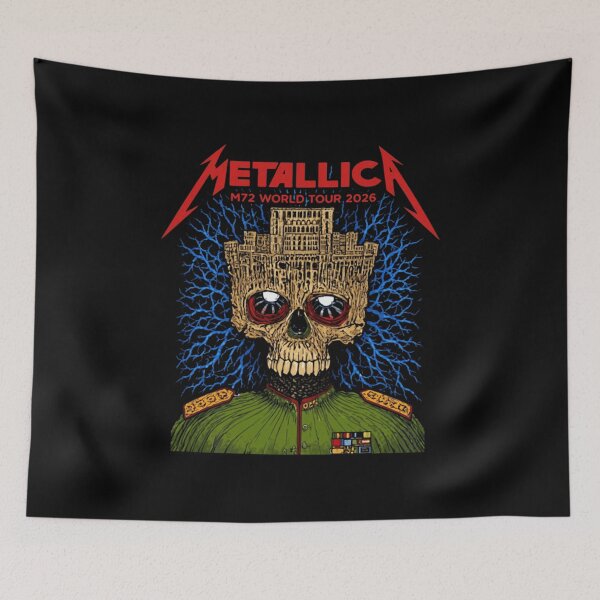 Item preview,  (Two Sided) M72 World Tour 2026 Skull Military designed and sold by IshTarltArt.