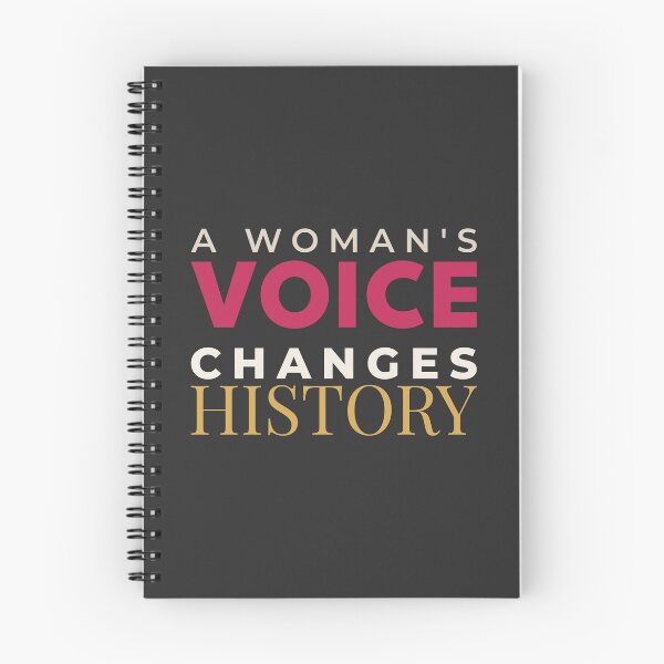 Item preview, A Woman's Voice Changes History Feminist Women Power designed and sold by Velora Printss.