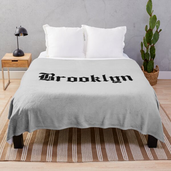 Item preview, Brooklyn in black gothic text designed and sold by Hoods and Boros.