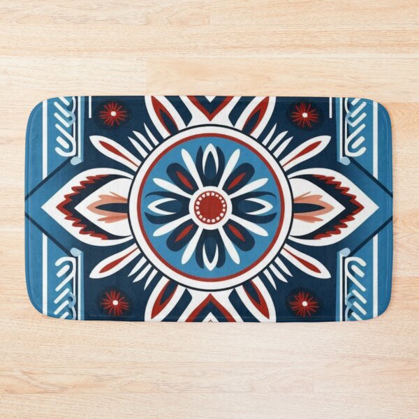 Item preview, Ornamental Floral Mandala - Vintage Botanical Geometric Art designed and sold by WJSacredAr.