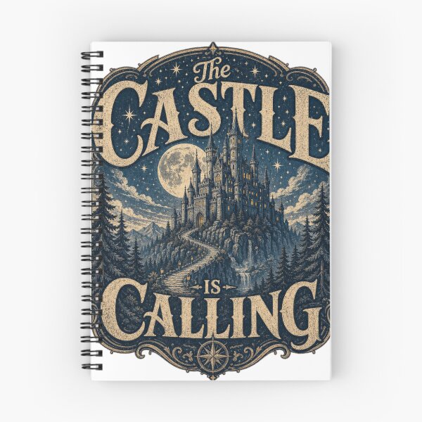 Item preview, The Castle Is Calling | Fairytale Adventure Fantasy T-Shirt designed and sold by rushaib.