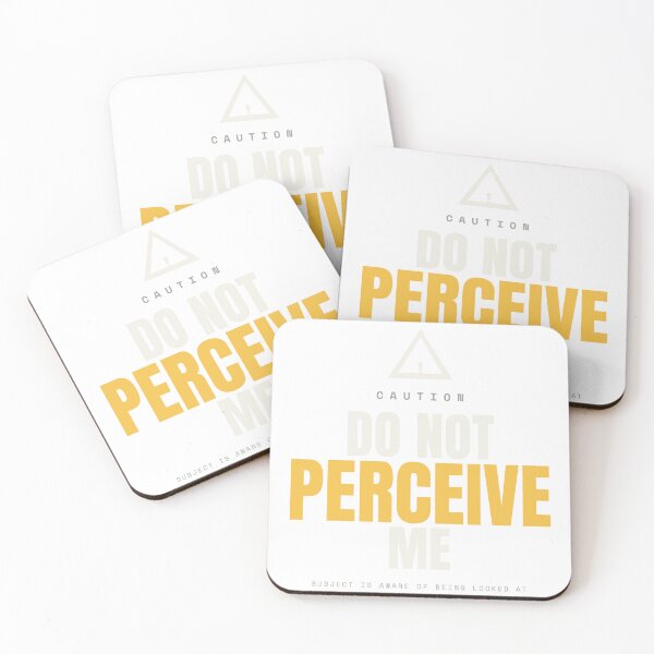 Item preview, Do Not Perceive Me (Light Print) designed and sold by besiwashere.