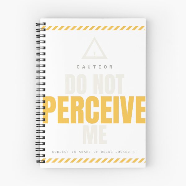 Item preview, Do Not Perceive Me (Light Print) designed and sold by besiwashere.
