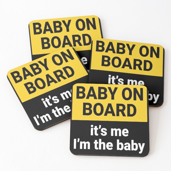 Item preview, Baby on board (its me im the baby) designed and sold by vrbkaurmanx12.