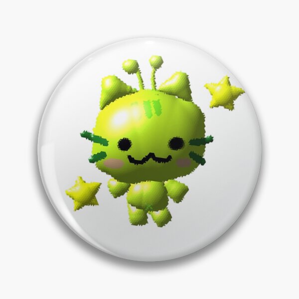 Item preview, Glossy Green Space Cat Alien Stars Low Poly designed and sold by Goblin Mode Shop.