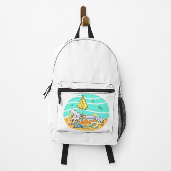 Item preview, Beach Day Essentials Vacation Illustration designed and sold by OrPolly.