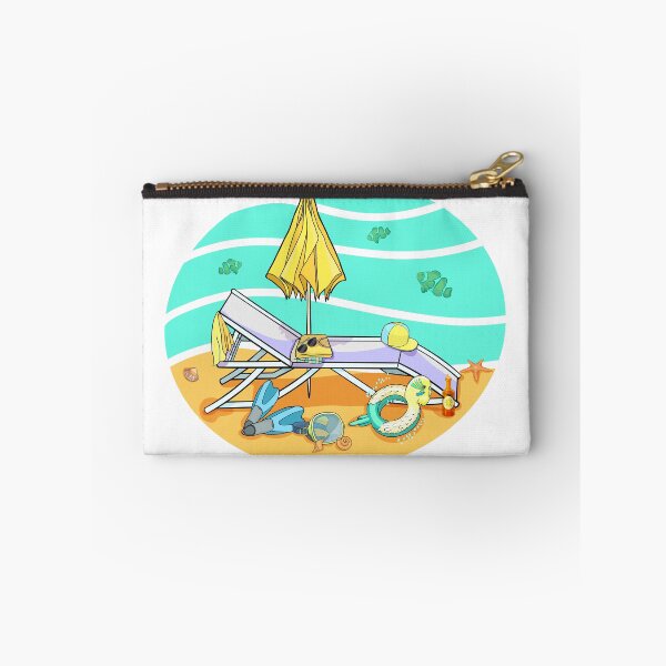 Item preview, Beach Day Essentials Vacation Illustration designed and sold by OrPolly.