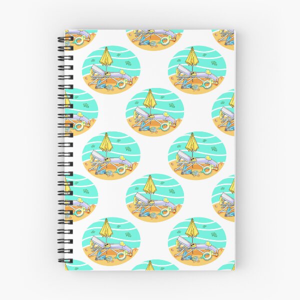 Item preview, Beach Day Essentials Vacation Illustration designed and sold by OrPolly.