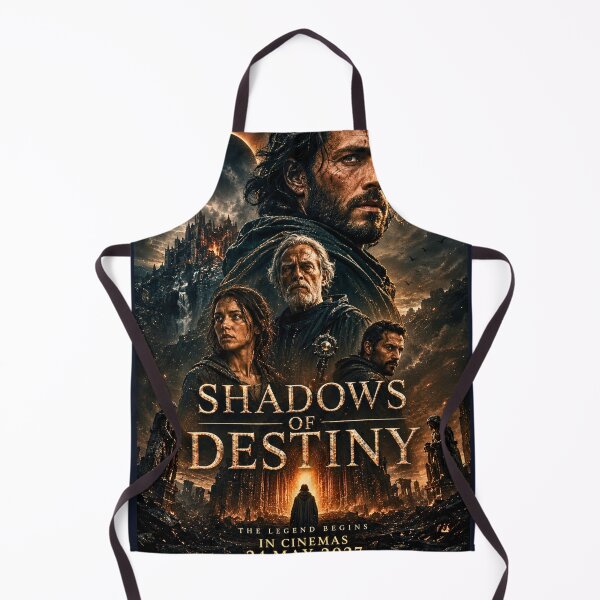 Item preview, Shadows of Destiny – Epic Dark Fantasy Movie Poster, Cinematic Fantasy Wall Art designed and sold by lavanya11.