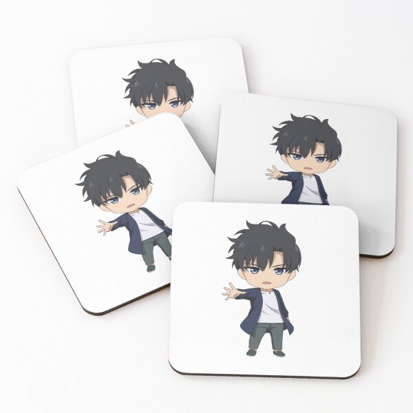 Item preview, Monarch of Shadows — Sung Jinwoo Chibi Icon designed and sold by TheStickLab.
